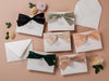 Wedding day folded card w/ envelope (d1) - thank you cards to family bridal party moh bridesmaid mom dad mil fil parents gift 4.5x6.25"