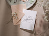 Thank you wedding day folded card (d17) - custom personalized thank you for marrying us card for officiant host priest pastor 4.5x6.25"