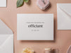 Thank you wedding day folded card (d16) - custom personalized thank you for marrying us card for officiant host priest pastor 4.5x6.25"