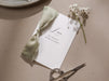 Will You Be My? Proposal Cards w/ Ribbon (D7) - Maid of Honor, Groomsmen, Flower Girl, Ring Bearer, Wedding Party, 4.5x6.25"