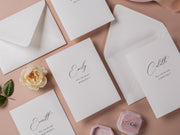 Will You Be My? Proposal Cards w/ Ribbon (D7) - Maid of Honor, Groomsmen, Flower Girl, Ring Bearer, Wedding Party, 4.5x6.25"