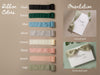 Will You Be My? Proposal Cards w/ Ribbon (D9) - Ring Bearer, Bridesmaid, Maid of Honor, Groomsmen, Officiant, Wedding Party, 4.5x6.25"
