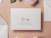 Will You Be My? Proposal Cards w/ Envelope (D10) - Bridesmaid, Maid of Honor, Groomsman, Flower Girl, Officiant, Wedding Party, 4.5x6.25"