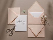 Will You Be My? Proposal Cards w/ Envelope (D9) - Flower Girl, Bridesmaid, Maid of Honor, Best Man, Officiant, Wedding Party