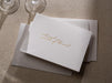 Gold Embossed Folded Card w/ Envelope (Maid) - Will You Be My Maid Of Honor Elegant Bridesmaid Proposal Card Wedding Planning Essential