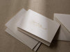 Gold Embossed Folded Card w/ Envelope (Matron) - Will You Be My Matron Of Honor Proposal Bridesmaid Request Card Letter Stationery Wedding