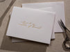 Gold Embossed Folded Card w/ Envelope (Matron) - Will You Be My Matron Of Honor Proposal Bridesmaid Request Card Letter Stationery Wedding