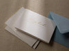 Gold Embossed Folded Card w/ Envelope (Bride) - Classic Wedding Stationery To My Bride On Our Wedding Day Card Letters from The Groom