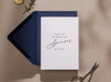 Thank you wedding day folded card (d17) - custom personalized thank you for marrying us card for officiant host priest pastor 4.5x6.25"