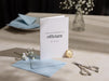 Thank you wedding day folded card (d16) - custom personalized thank you for marrying us card for officiant host priest pastor 4.5x6.25"