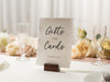 Gifts and Cards Sign Deckle Edge Paper (Design 5) - Gift Table Wedding Ceremony Reception Event Decor Signage Ready to Ship