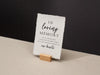 In Loving Memory Sign Deckle Edge Paper (Design 8) - Remembrance Honoring Loved Ones Wedding Ceremony Memorial Signage, Ready to Ship