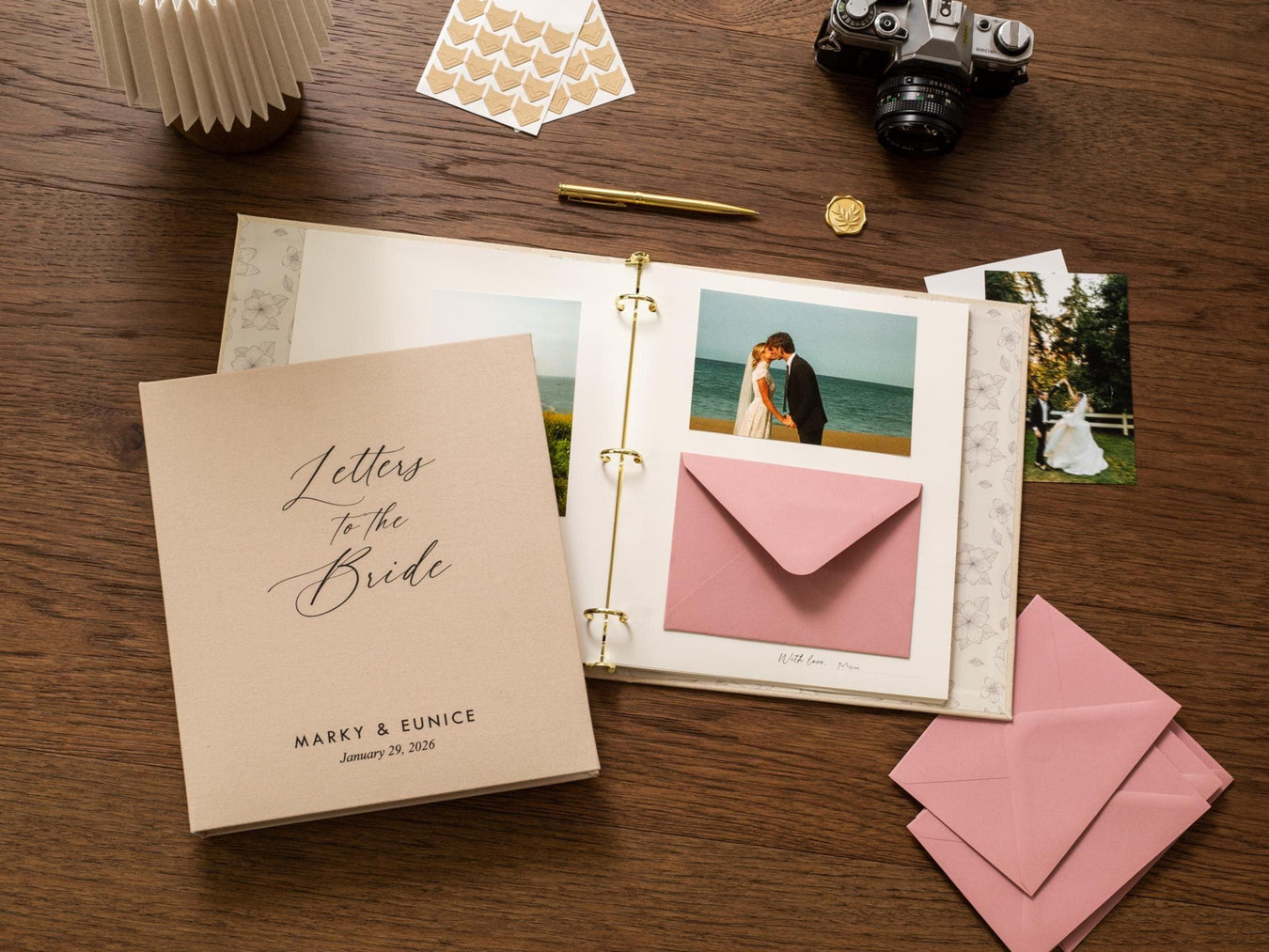 Letters to Bride Binders