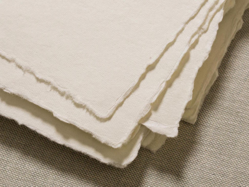 Set of 10 Deckle Edge Table Numbers - Ready to Ship with Optional Stands, Wedding Reception Event Signage, Minimalist Table Setting, 5x7