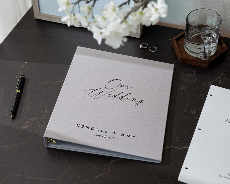Self Stick Linen Photo Album Binder (D9)