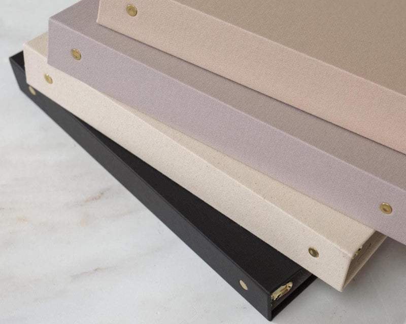 Self Stick Linen Photo Album Binder (D8)
