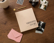 Self Stick Linen Photo Album Binder (D8)