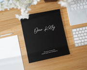 Dear Bride Scrapbook Binder w/ 20 Pages (D2) - Letters to the Bride-to-be Personalized Linen Bridal Shower Guest Book Kit Best Friend Gifts