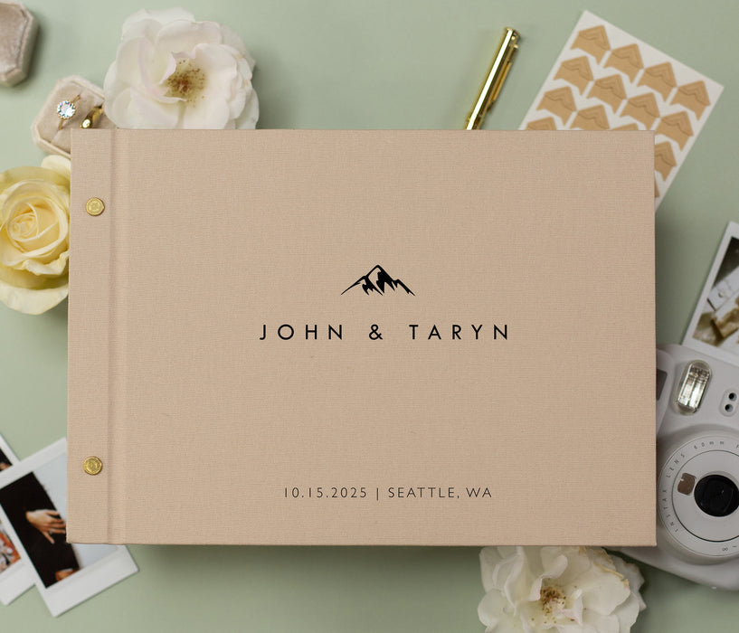 Luxe Photo Guest Book - D2