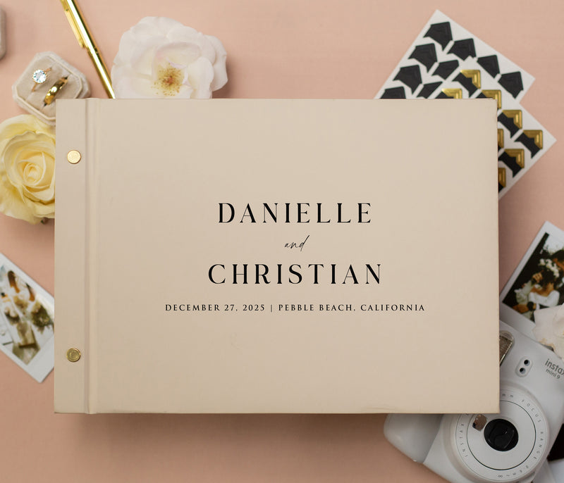 Luxe Photo Guest Book - D1