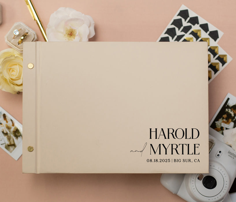 Luxe Photo Guest Book - D4